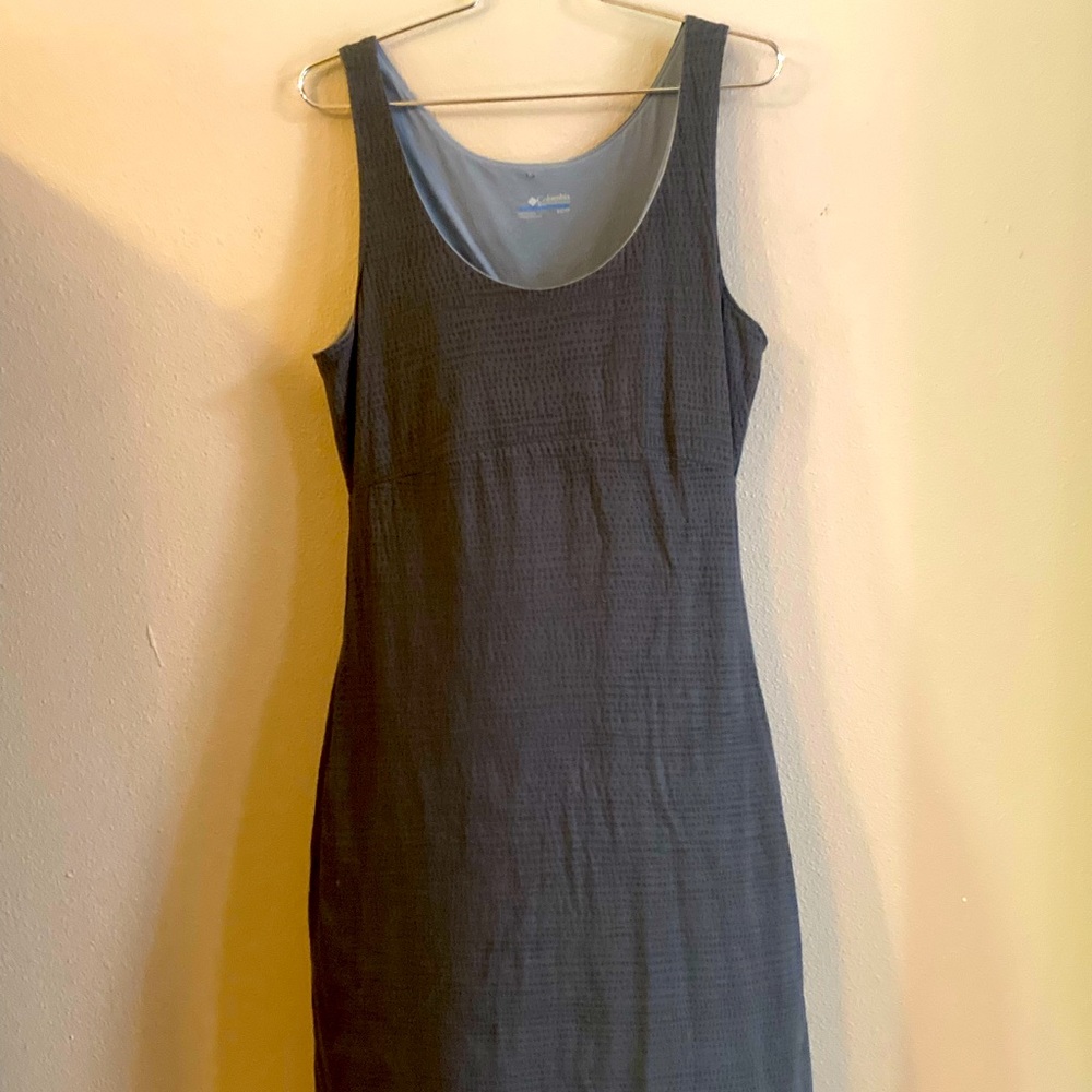 Columbia grey shift dress